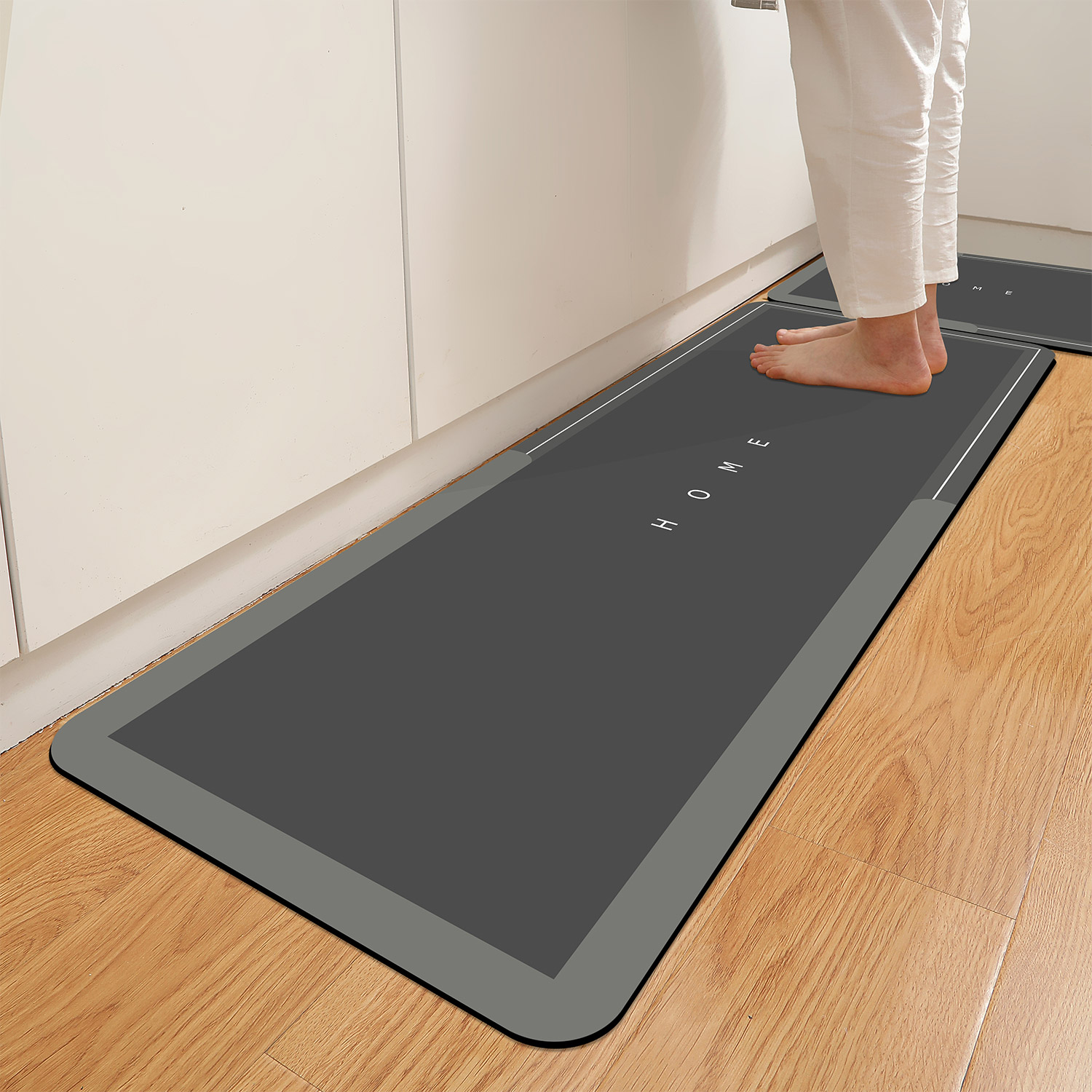 Home Bathroom Carpet - Anti Slip Diatomaceous Earth Bath Mat,