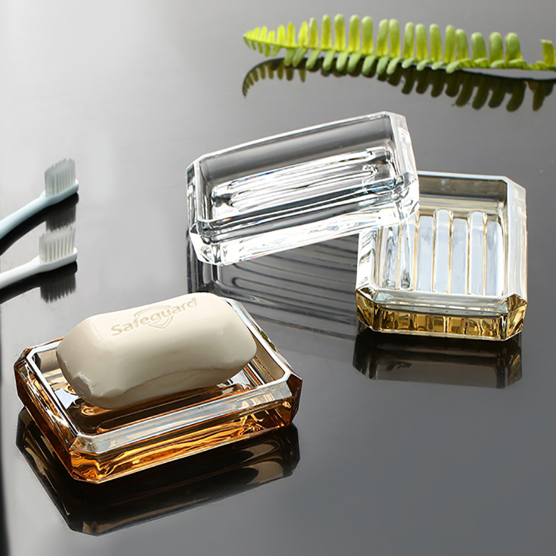 Glass Soap Dish - 2022 Creative Simply Drain Toilet Soap