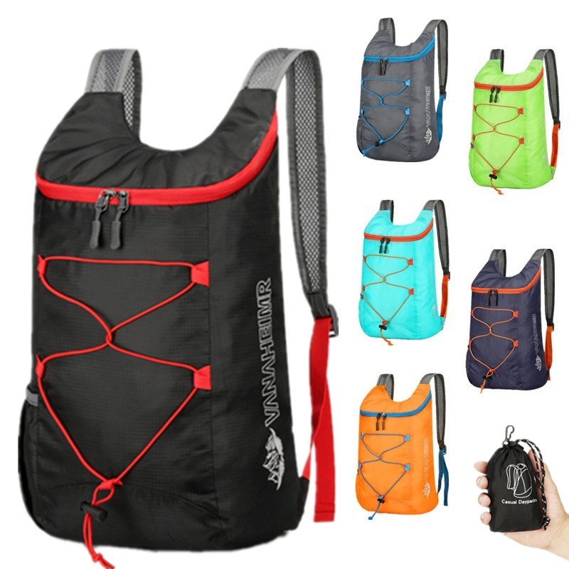 Home Goods Bathroom - Multifunctional Outdoor Folding Backpack High Density