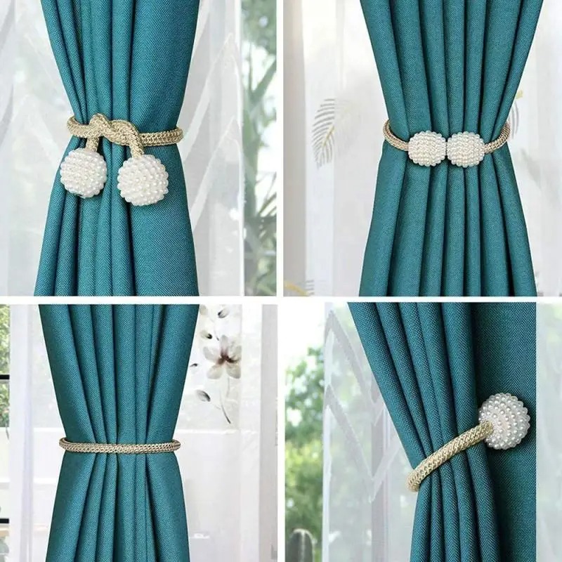 1/2PCS Pearl Magnetic Curtain  - đánh giá và giá Home Goods Bathroom