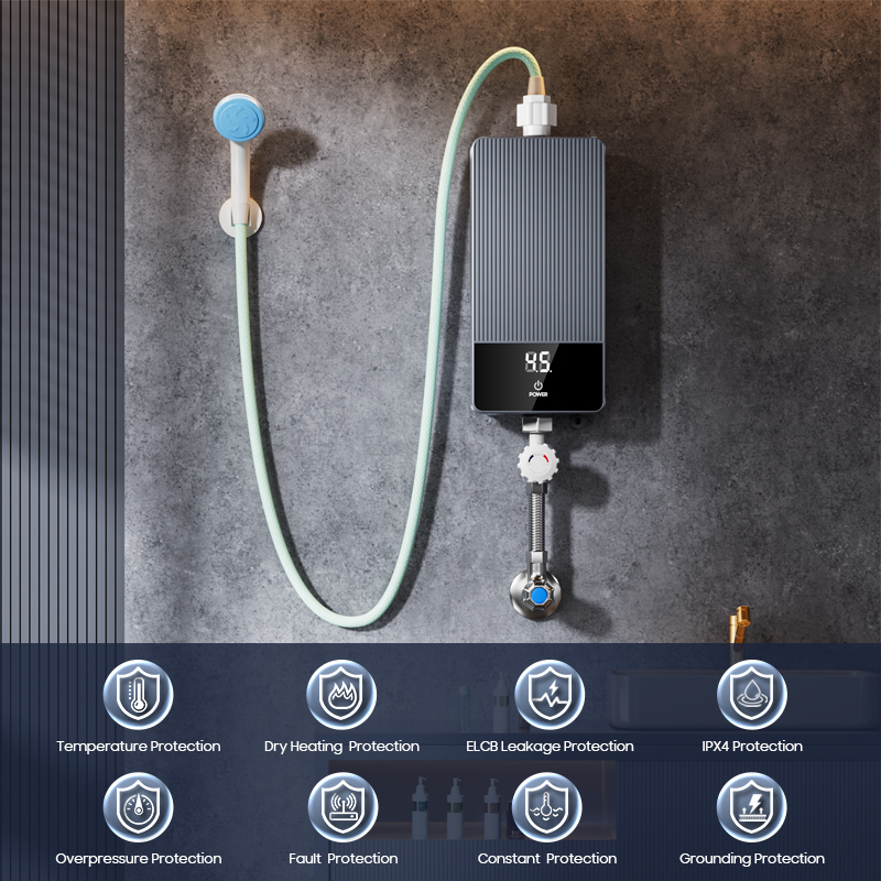 Home Mini 3500W Smart Instant  - đánh giá và giá Home Bathroom Geyser