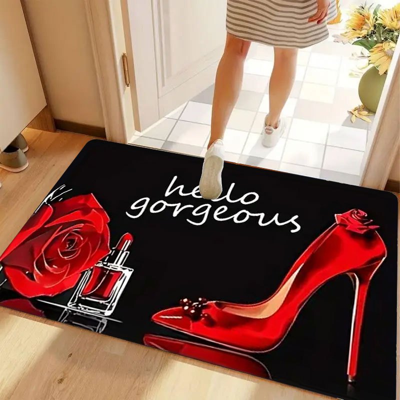 Hello Gorgeous Doormat Red Hig - đánh giá và giá Home Made Bathroom Vanity