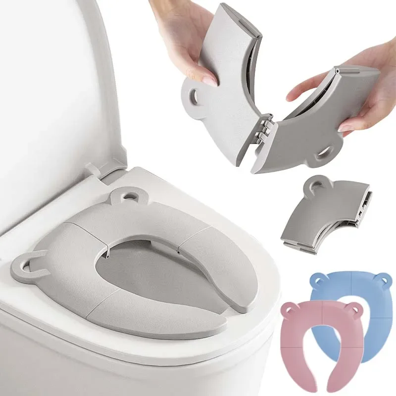 Baby Cartoon Travel Folding Po - đánh giá và giá Home Bathroom Urinal