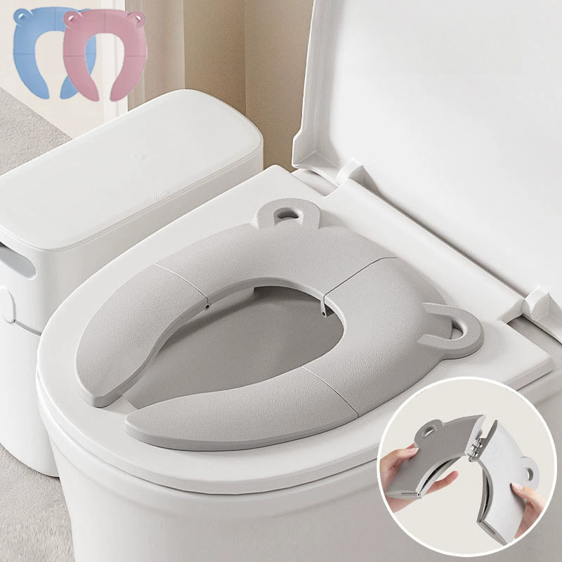 Baby Cartoon Travel Folding Po - đánh giá và giá Home Bathroom Urinal