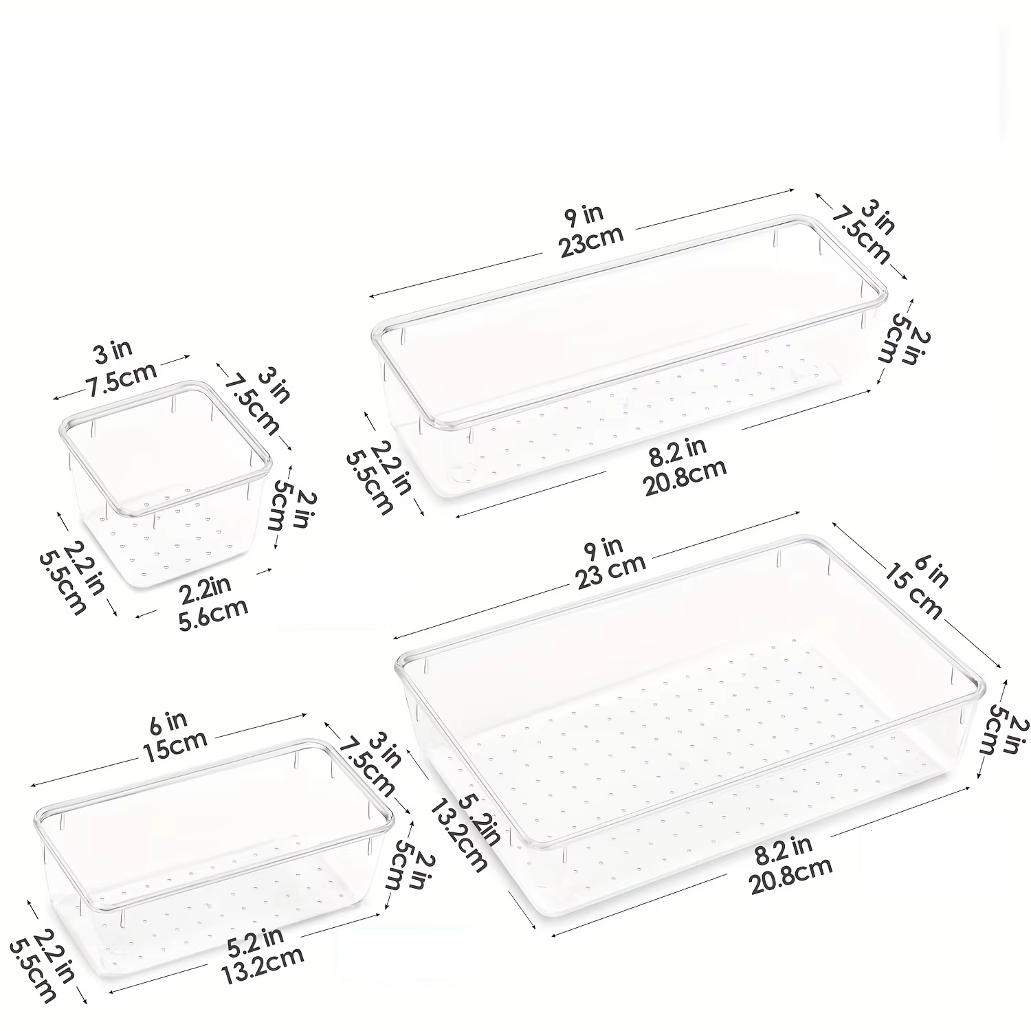 6/9/12Pack Drawer Organizers C - đánh giá và giá Home Bathroom Tub