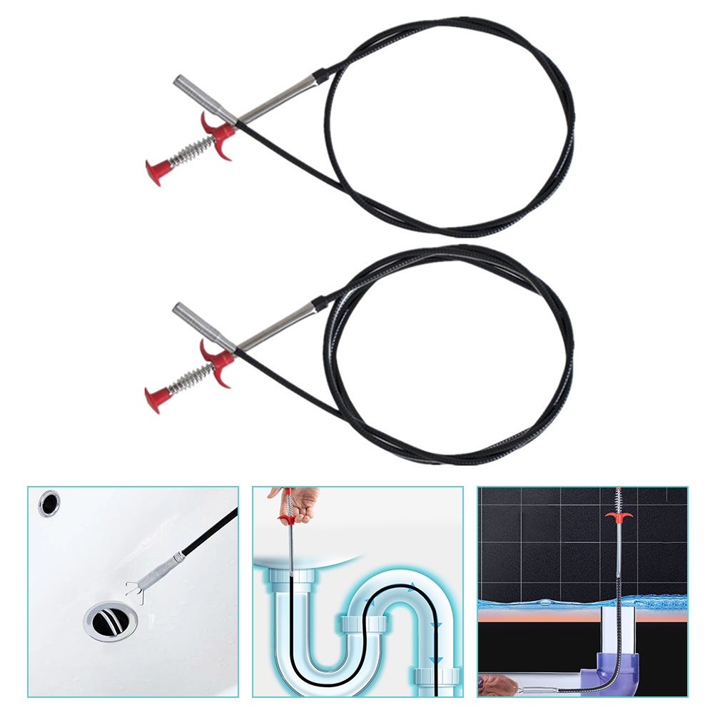 2Pcs Bendable Drain Cleaning T - đánh giá và giá Drain Hair Catcher