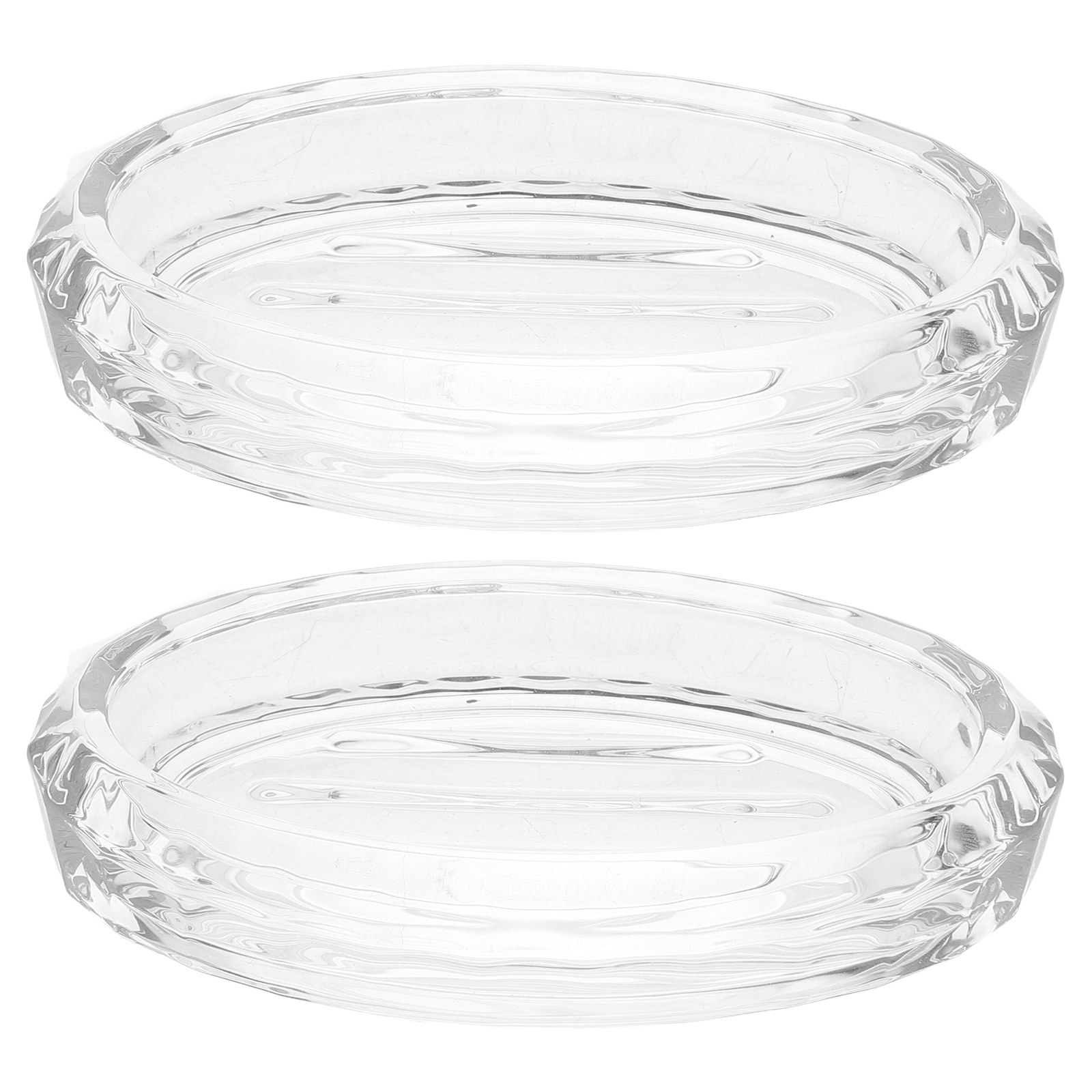 2Pcs Transparent Glass Soap Di - đánh giá và giá Glass Soap Dish