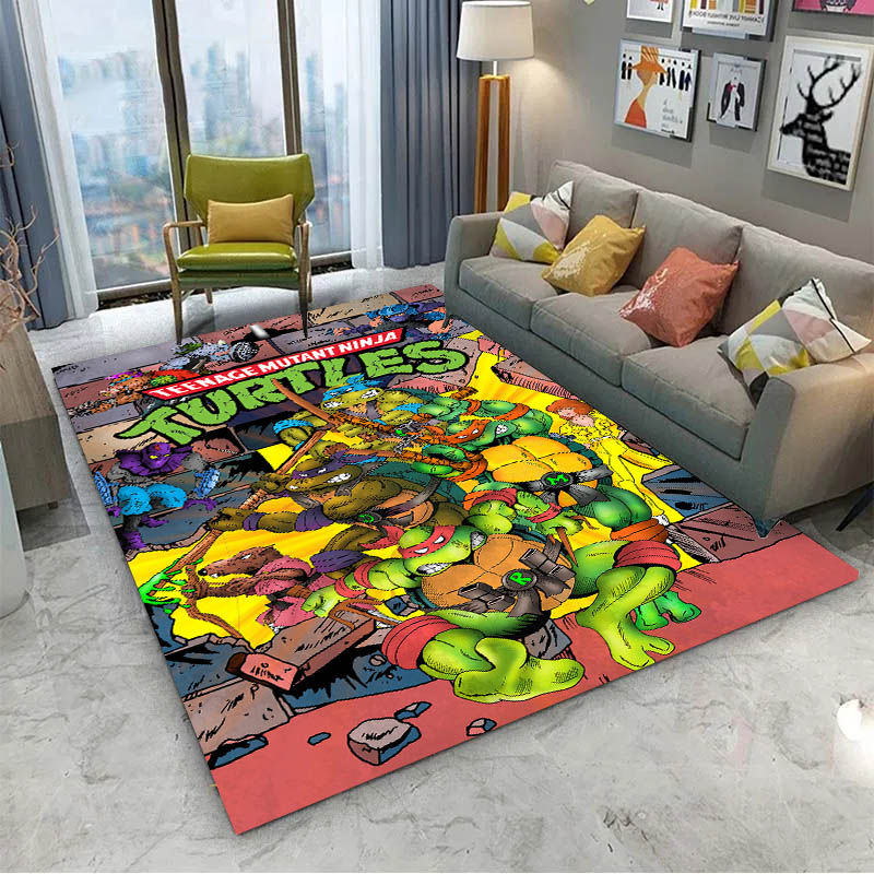 T-Teenages-mutant-Ninjas-Turtl - đánh giá và giá Home Bathroom Carpet