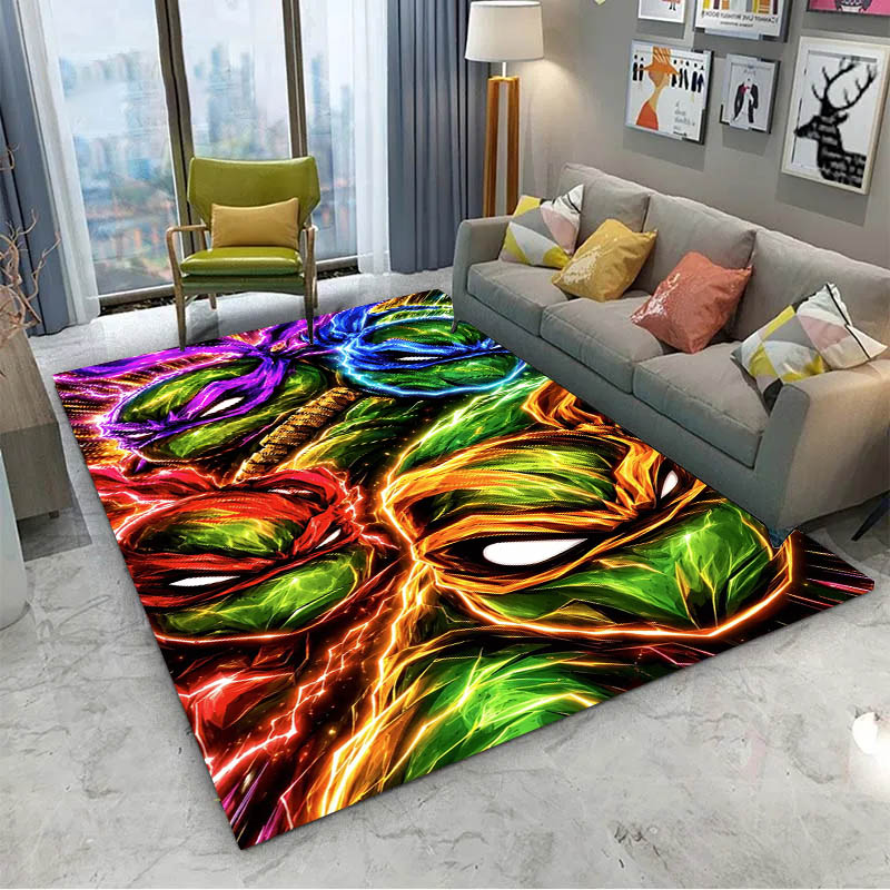 T-Teenages-mutant-Ninjas-Turtl - đánh giá và giá Home Bathroom Carpet