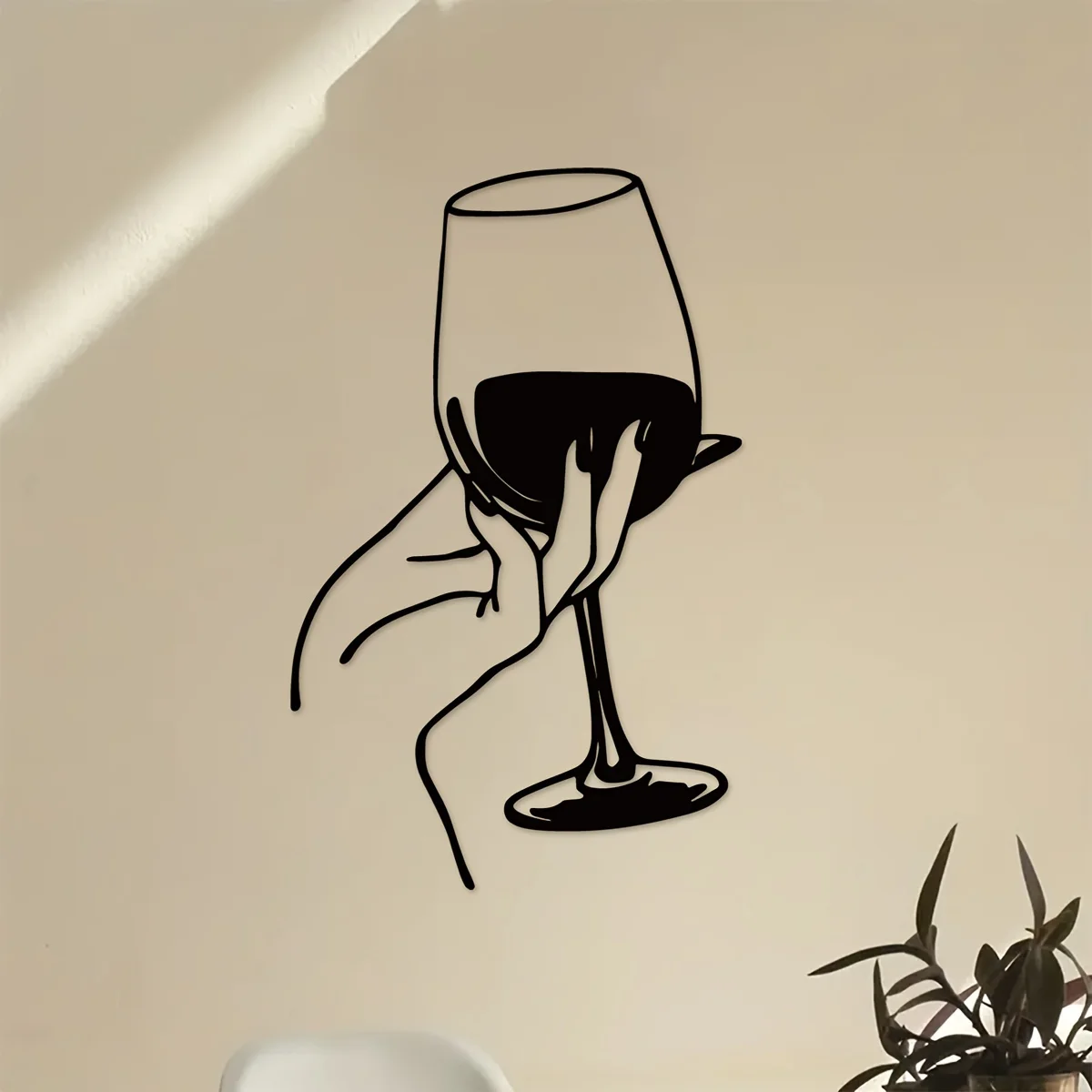 Wine Lover Lady Hand Metal Wal - đánh giá và giá Home Goods Bathroom
