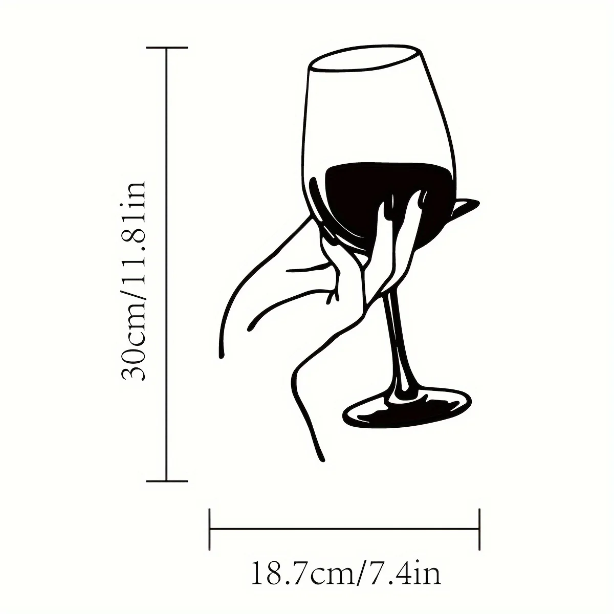 Wine Lover Lady Hand Metal Wal - đánh giá và giá Home Goods Bathroom