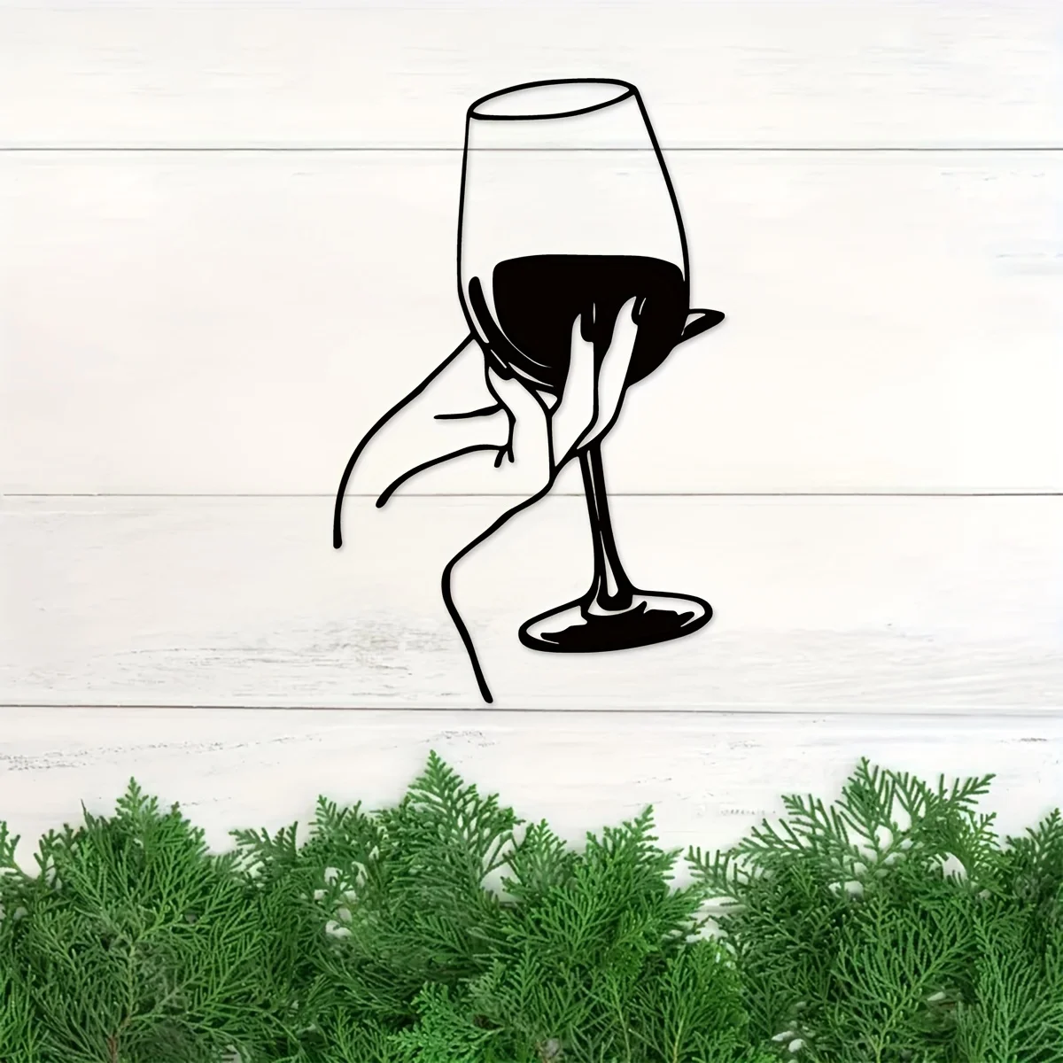 Wine Lover Lady Hand Metal Wal - đánh giá và giá Home Goods Bathroom