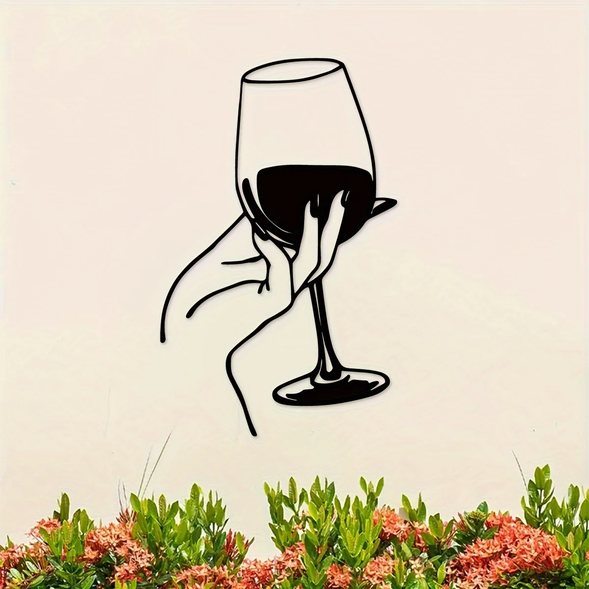 Wine Lover Lady Hand Metal Wal - đánh giá và giá Home Goods Bathroom