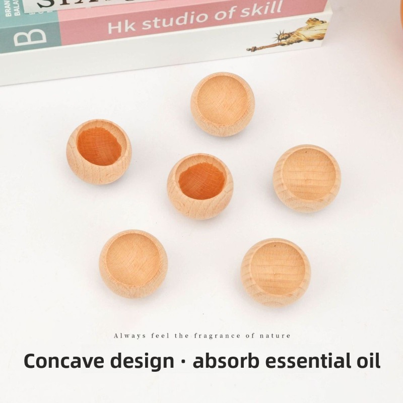 1-5pcs Natural solid wood arom - đánh giá và giá Zara Home Bathroom Accessories