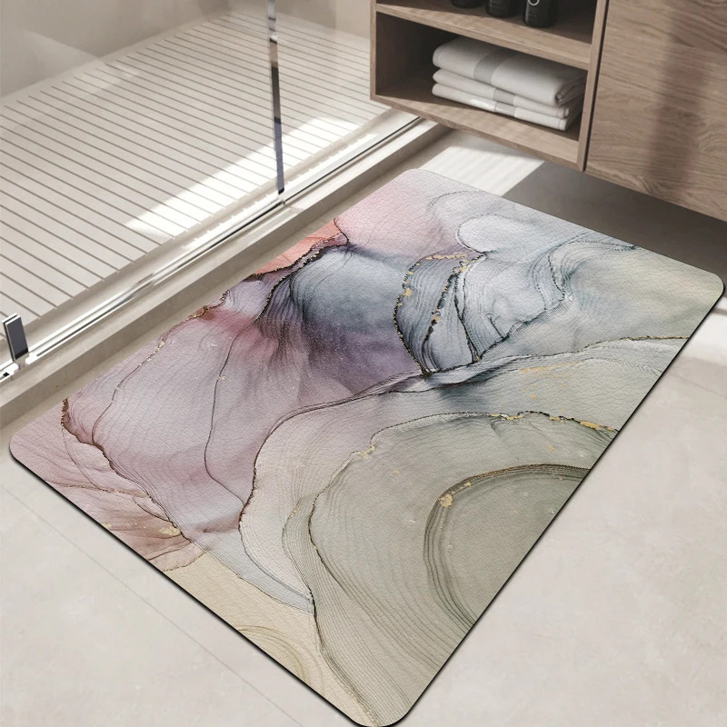 VIKAMA Luxury Watercolor Marbl - đánh giá và giá Home Made Bathroom Vanity