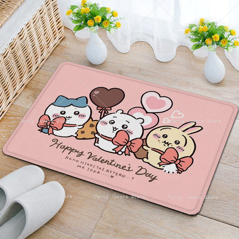 Anime Chiikawas Flannel Carpet - đánh giá và giá Home Bathroom Carpet