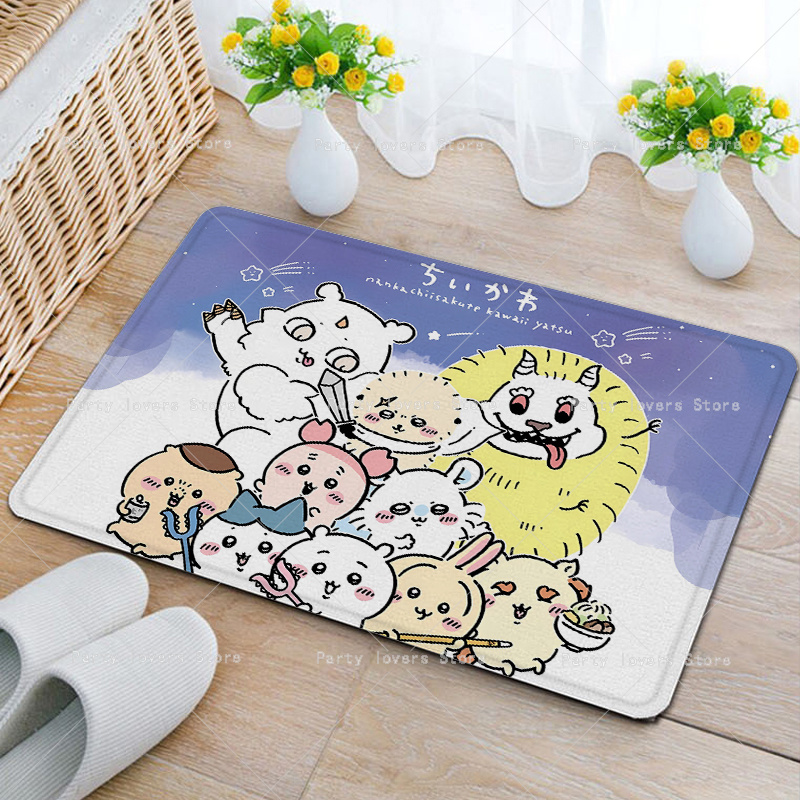 Anime Chiikawas Flannel Carpet - đánh giá và giá Home Bathroom Carpet
