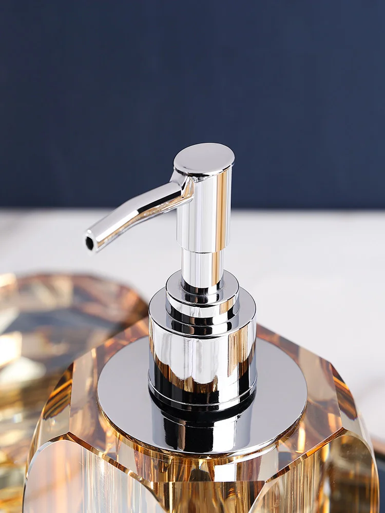 Bathroom Set Crystal Glass Liq - đánh giá và giá Glass Soap Dish