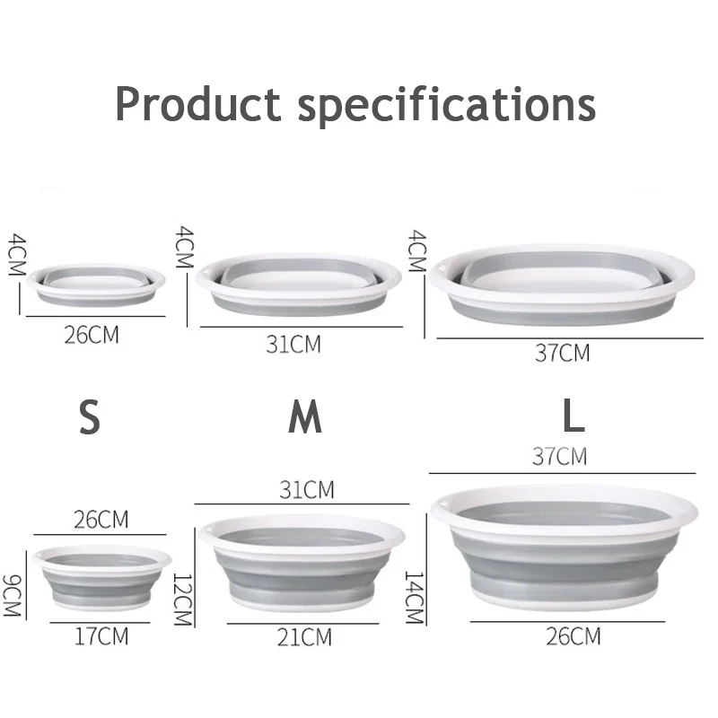 Plastic Folding Wash Basin, Po - đánh giá và giá Home Bathroom Tub