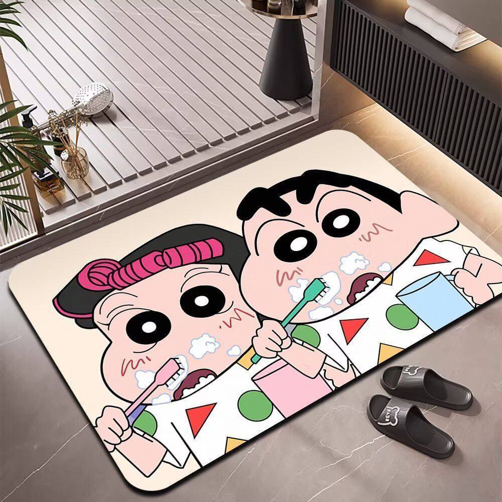 Crayon Shin-Chan Cartoon Diato - đánh giá và giá Home Bathroom Carpet