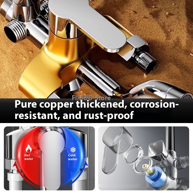 High Pressurized Shower System - đánh giá và giá Shower Head Rain