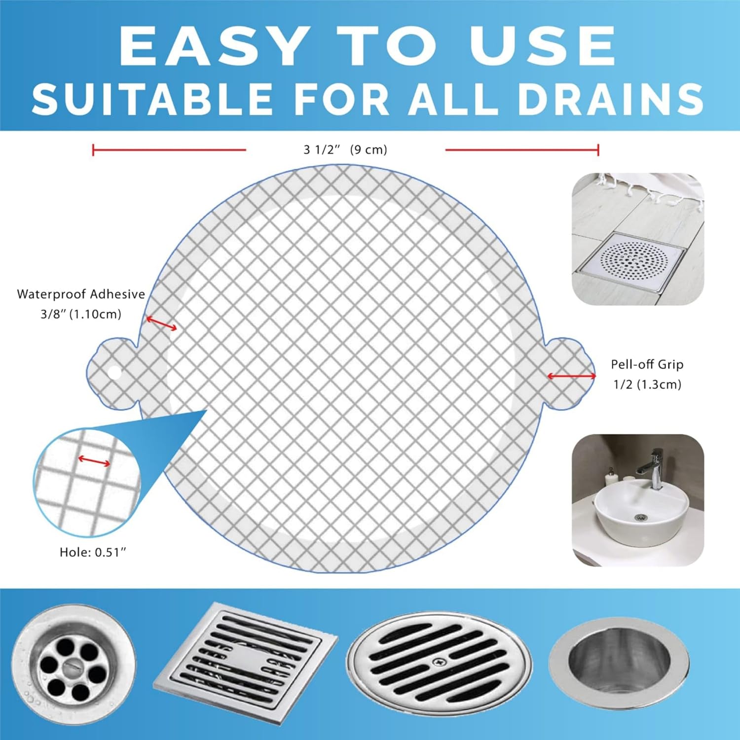 35 Pack Disposable Shower Drai - đánh giá và giá Drain Hair Catcher