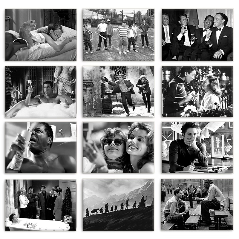 Black and White Classic Movie  - đánh giá và giá Home Movie Bathroom Scene