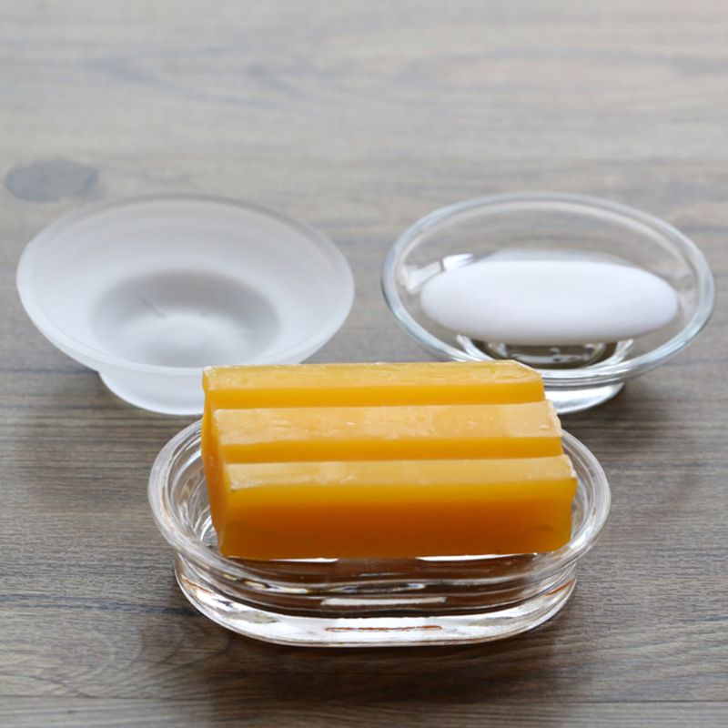 2022 Mới Xà Bông Thủy Tinh Trò - đánh giá và giá Glass Soap Dish