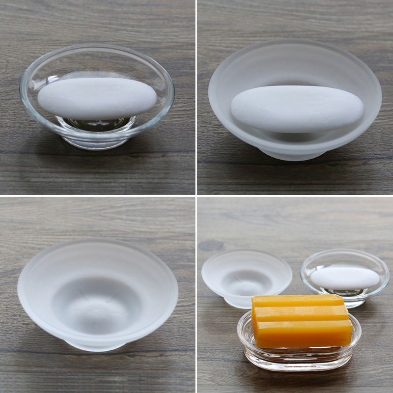 2022 Mới Xà Bông Thủy Tinh Trò - đánh giá và giá Glass Soap Dish