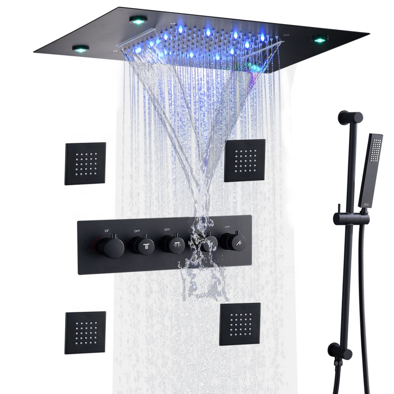 Matte Black Bath & Shower Fauc - đánh giá và giá Shower Head Rain