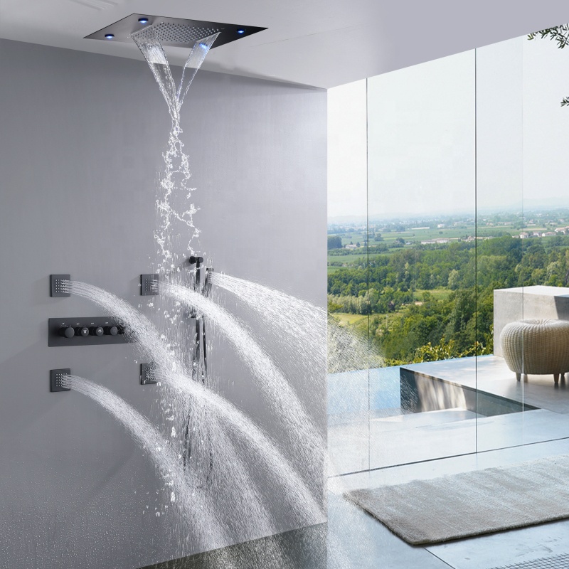 Matte Black Bath & Shower Fauc - đánh giá và giá Shower Head Rain