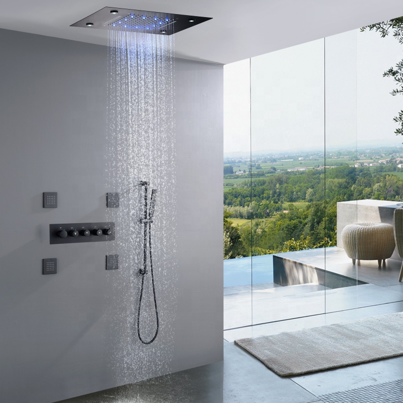 Matte Black Bath & Shower Fauc - đánh giá và giá Shower Head Rain