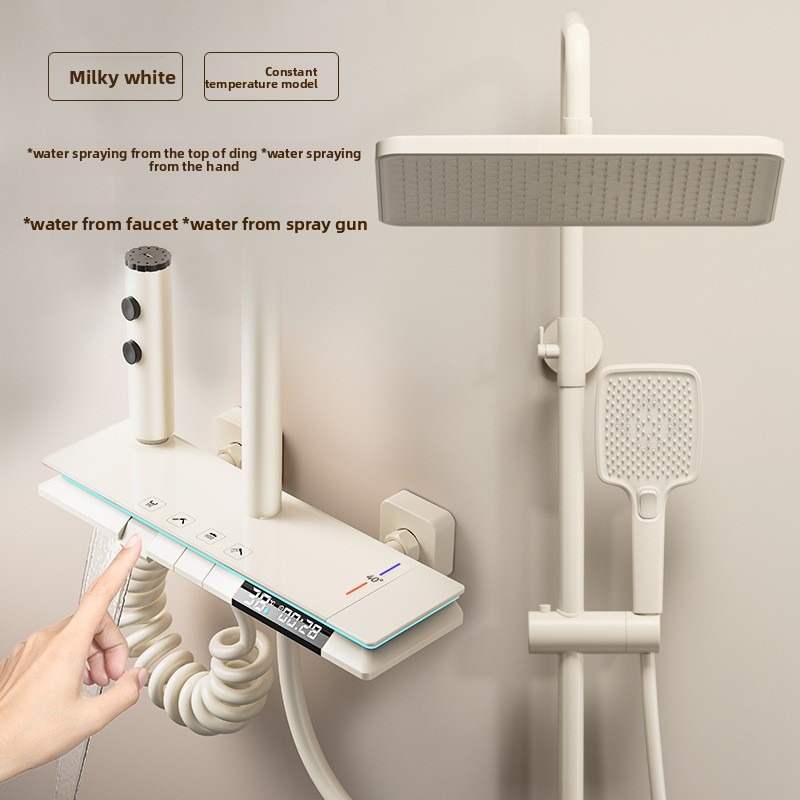 Thermostatic Shower Set Home B - đánh giá và giá Shower Head Rain
