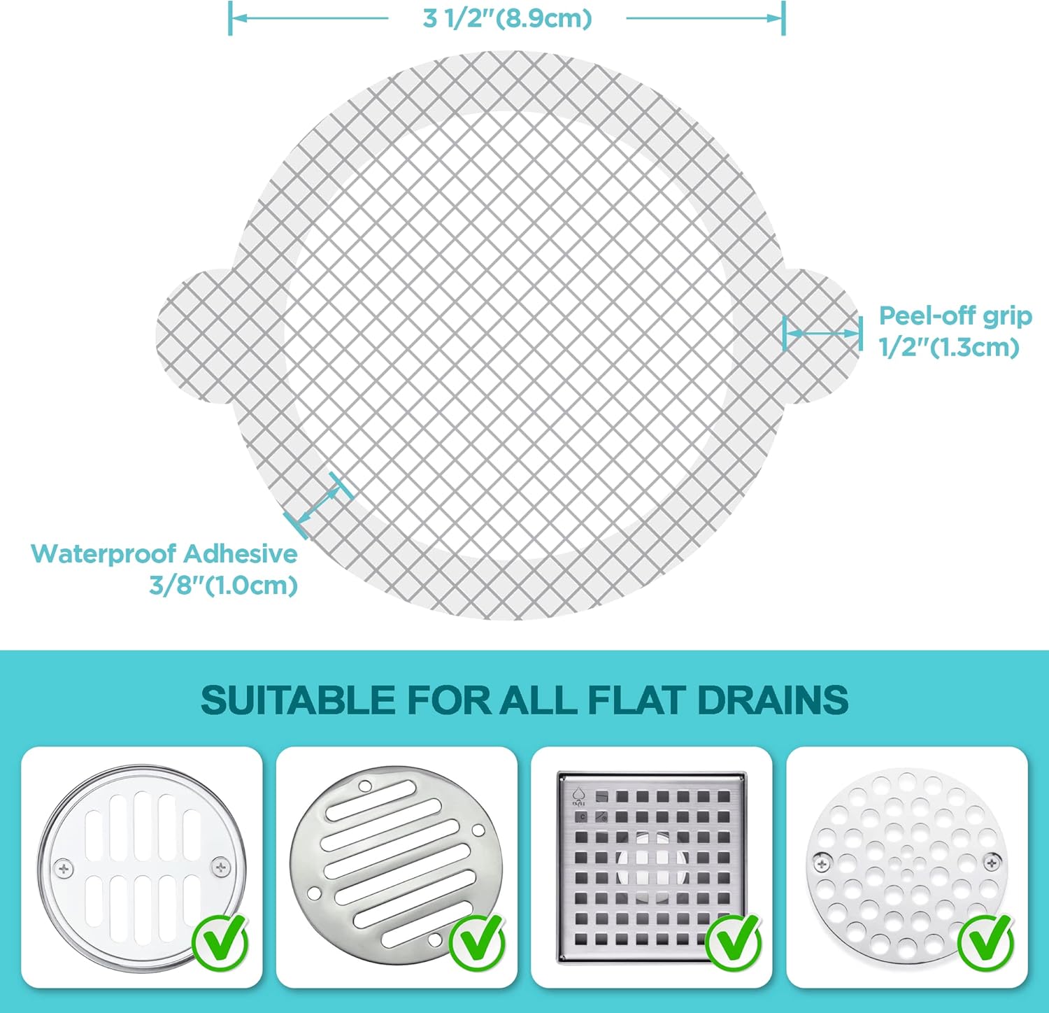 25 Pack Disposable Shower Drai - đánh giá và giá Drain Hair Catcher