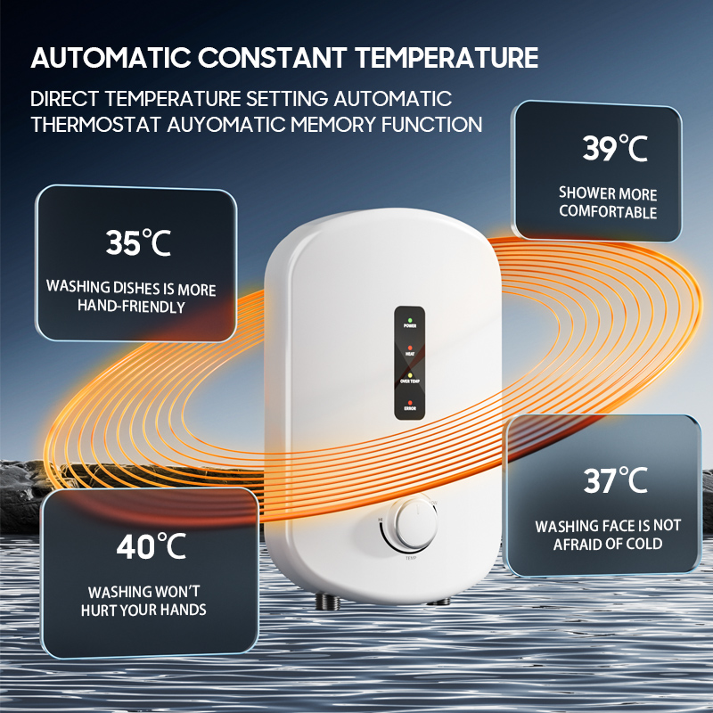Home Smart Low Power 3.5kW 4.5 - đánh giá và giá Home Bathroom Geyser