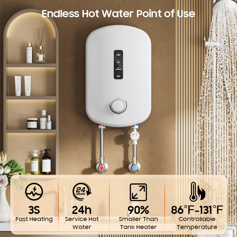 Home Smart Low Power 3.5kW 4.5 - đánh giá và giá Home Bathroom Geyser
