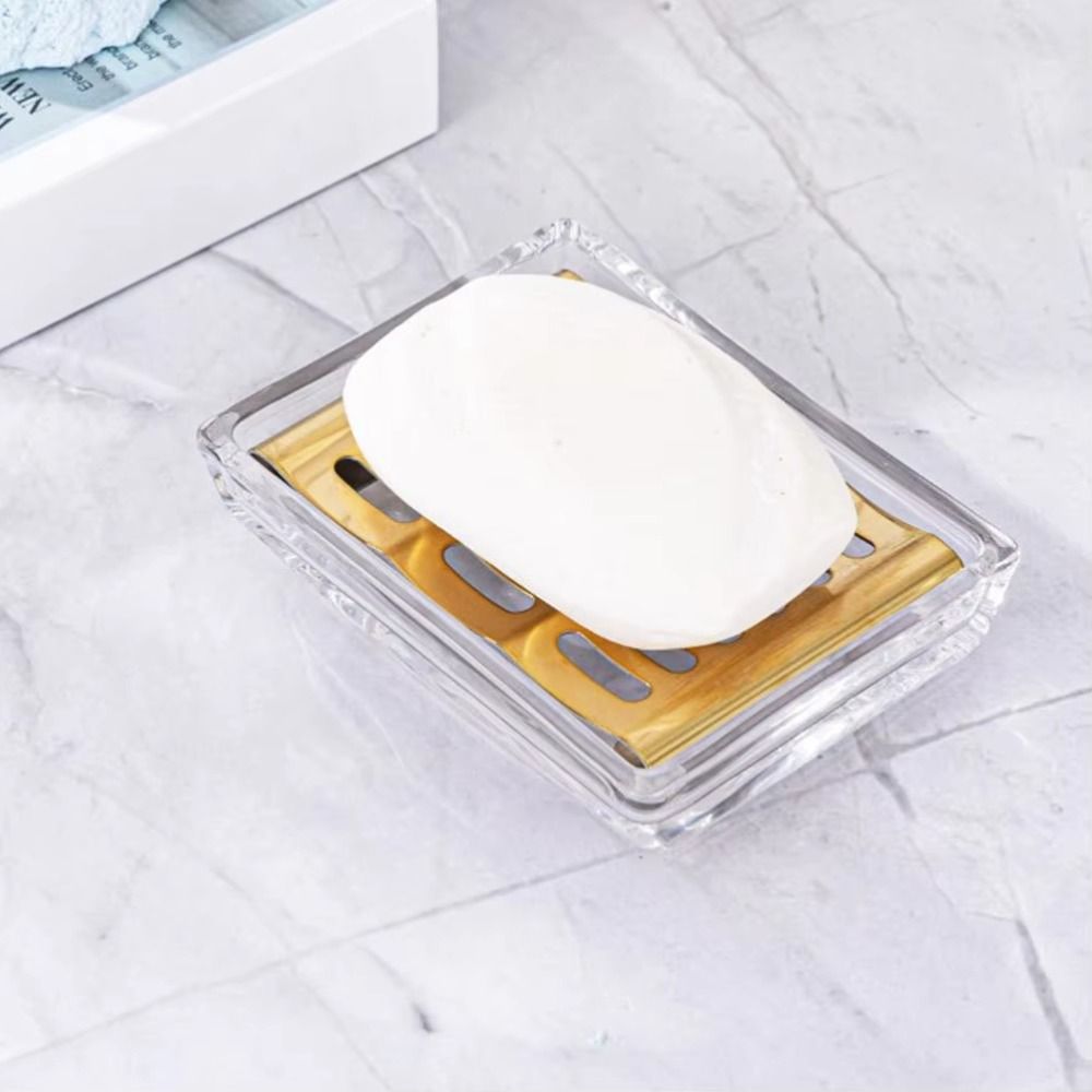 Light Luxury Stainless Steel G - đánh giá và giá Glass Soap Dish