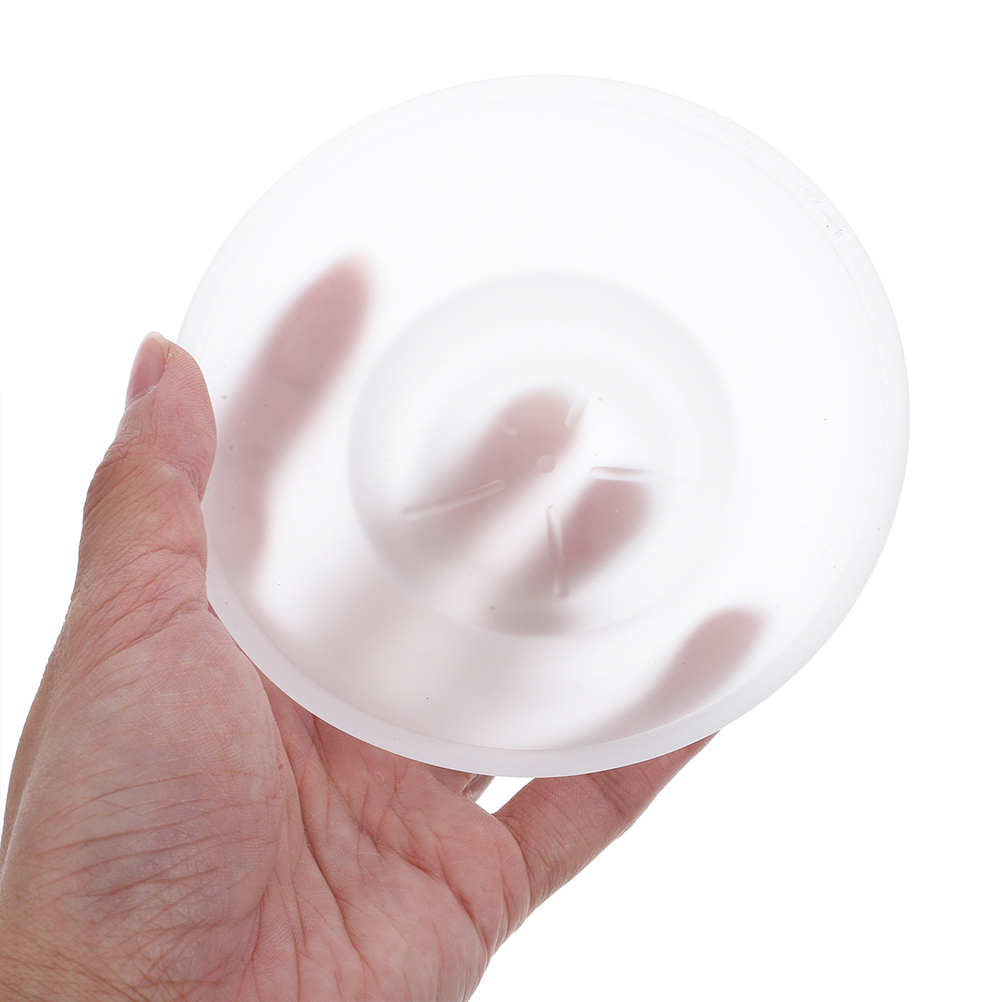 Frosted Glass Soap Dish Round  - đánh giá và giá Glass Soap Dish