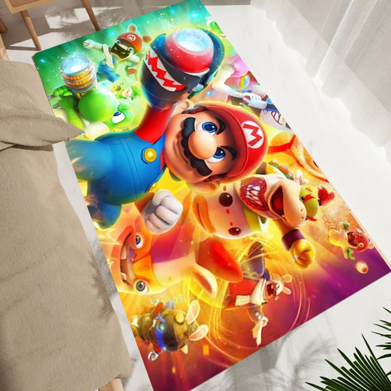 Cartoon S-Super M-Mario Bros G - đánh giá và giá Home Bathroom Carpet