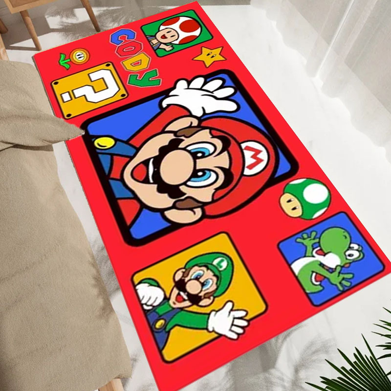 Cartoon S-Super M-Mario Bros G - đánh giá và giá Home Bathroom Carpet