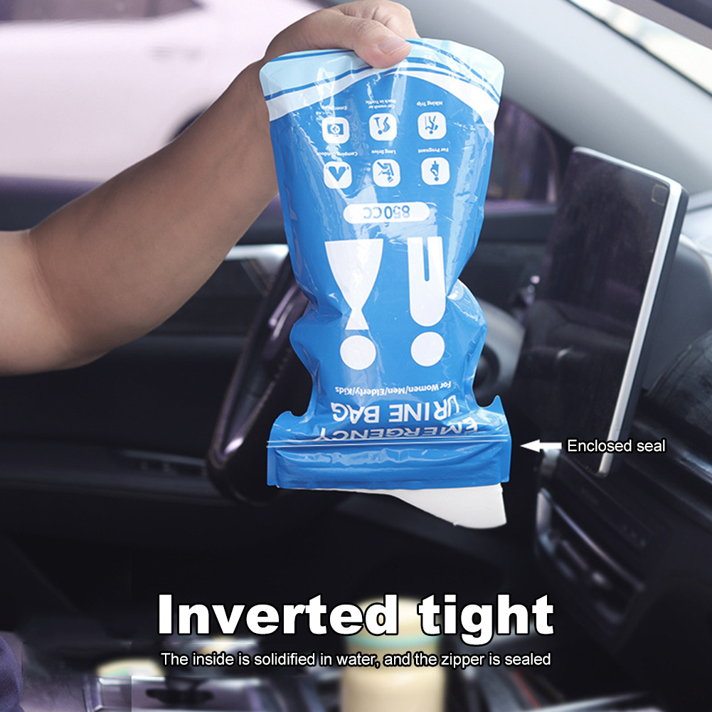 Car Urine Bag 850ml Emergency  - đánh giá và giá Home Bathroom Urinal