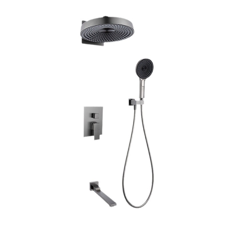 High-End In-Wall Concealed Sho - đánh giá và giá Shower Head Rain