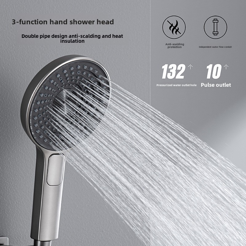 High-End In-Wall Concealed Sho - đánh giá và giá Shower Head Rain