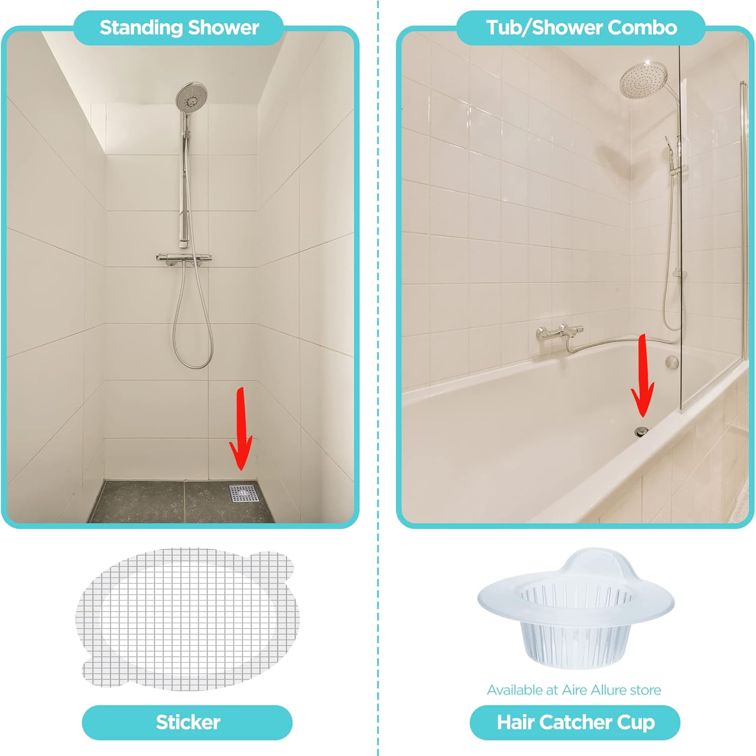 25 Pack Disposable Shower Drai - đánh giá và giá Drain Hair Catcher