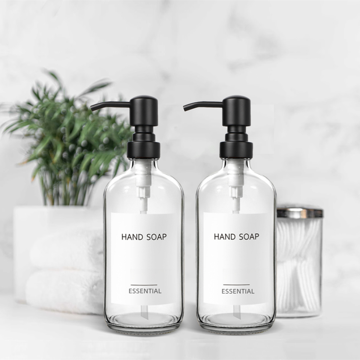 Clear Glass Soap Dispenser Set - đánh giá và giá Glass Soap Dish
