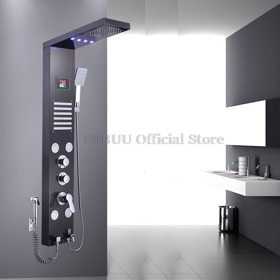 Luxury Shower Smart Shower Sys - đánh giá và giá Shower Head Rain
