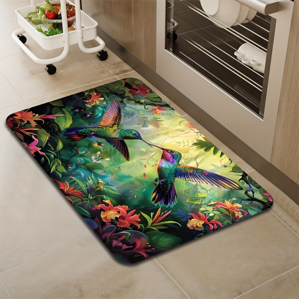 VIKAMA Spring Hummingbird Trop - đánh giá và giá Home Bathroom Carpet