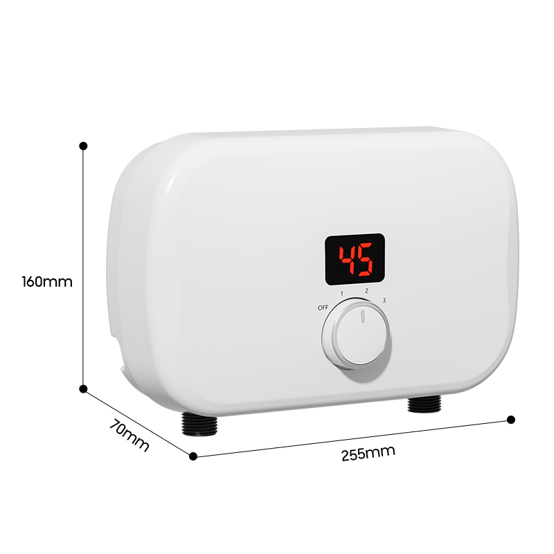 Home Mini 5000W 5500kW Tankles - đánh giá và giá Home Bathroom Geyser