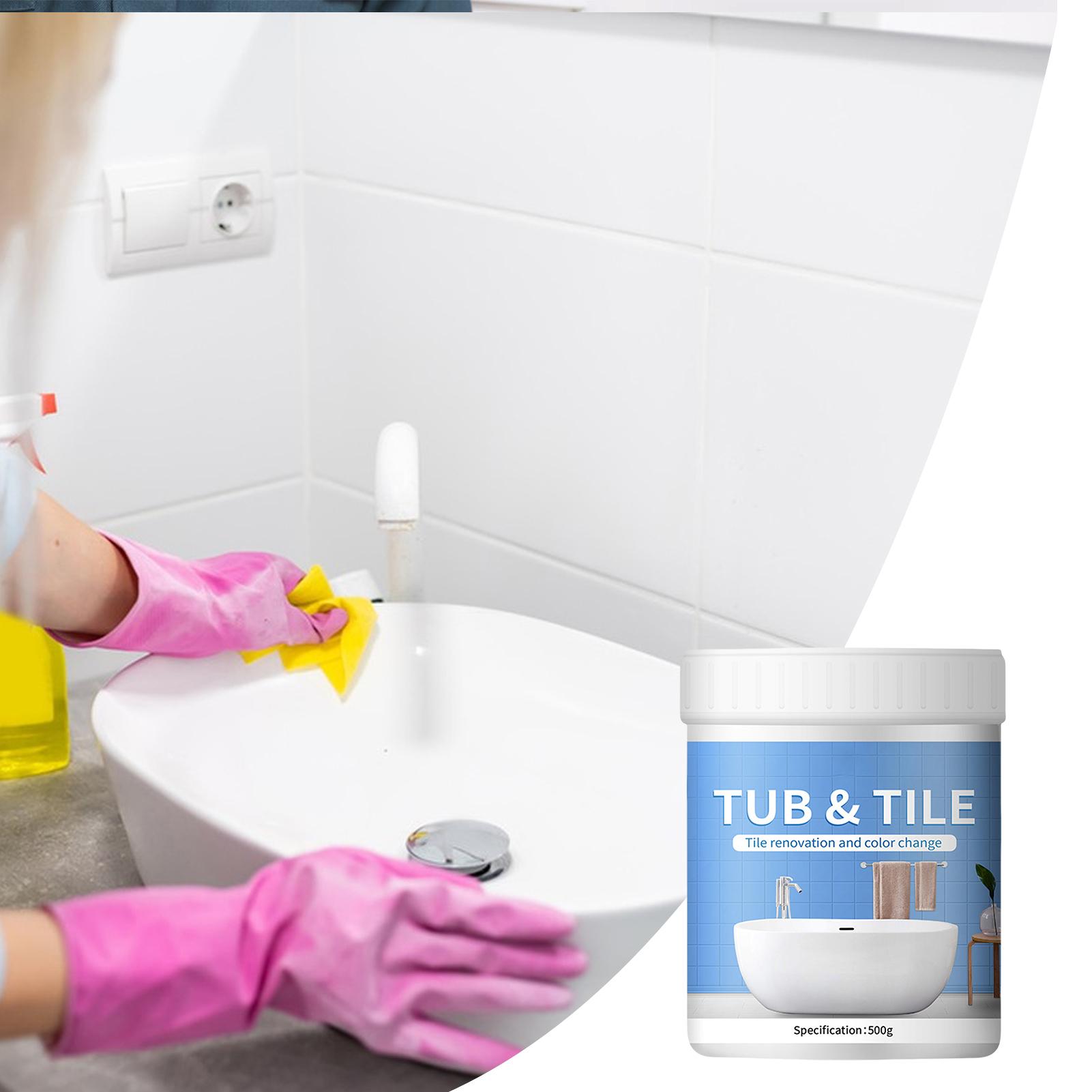 Bathroom Tile Paint Kit 500g W - đánh giá và giá Home Bathroom Tub