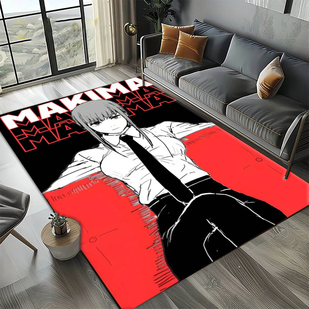 C-Chainsaw Man M-Makima Popula - đánh giá và giá Home Bathroom Carpet